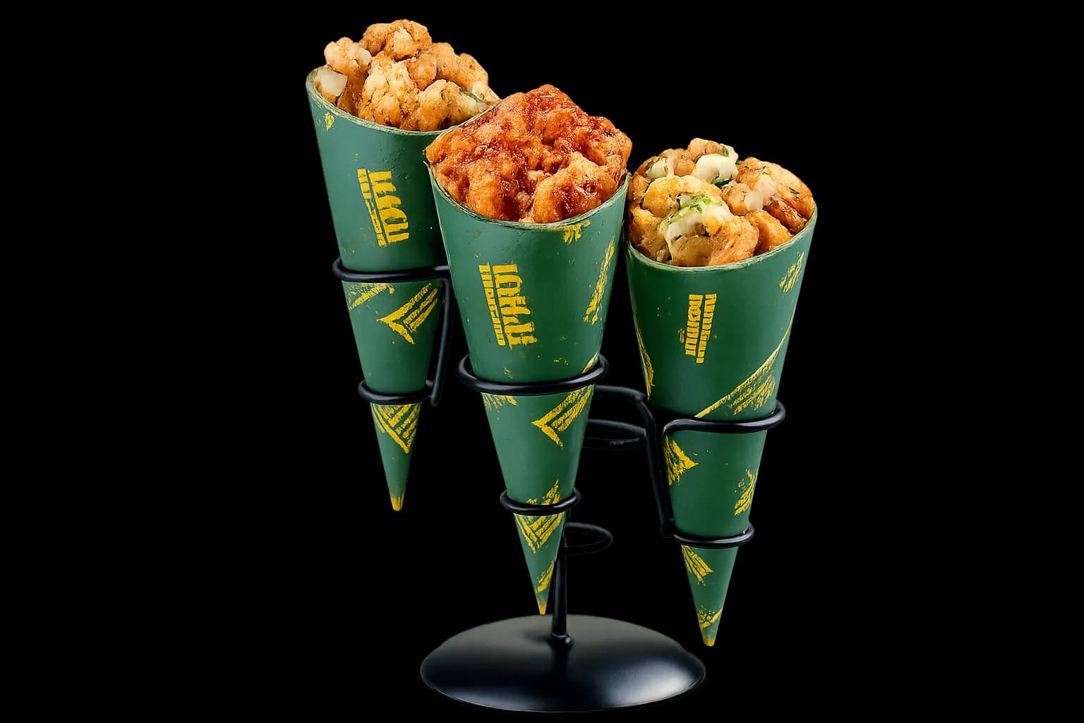 Chicken Popcorn Cones